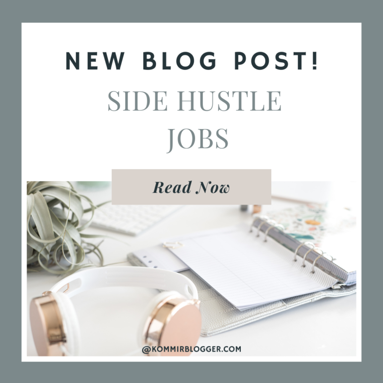 SIDE HUSTLE JOBS