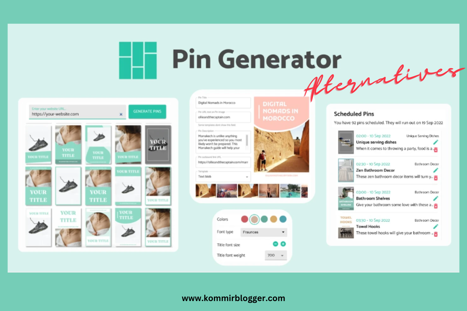 You are currently viewing Pin Generator Alternatives : Best 5 Pinterest Automation Software Tools